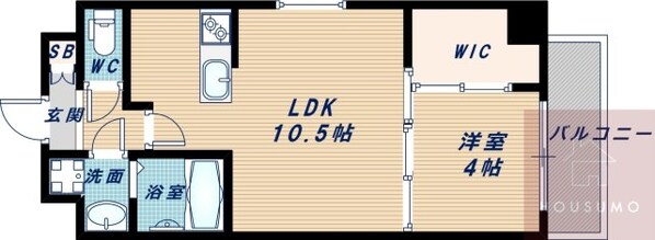 ファーシル東三国の物件間取画像